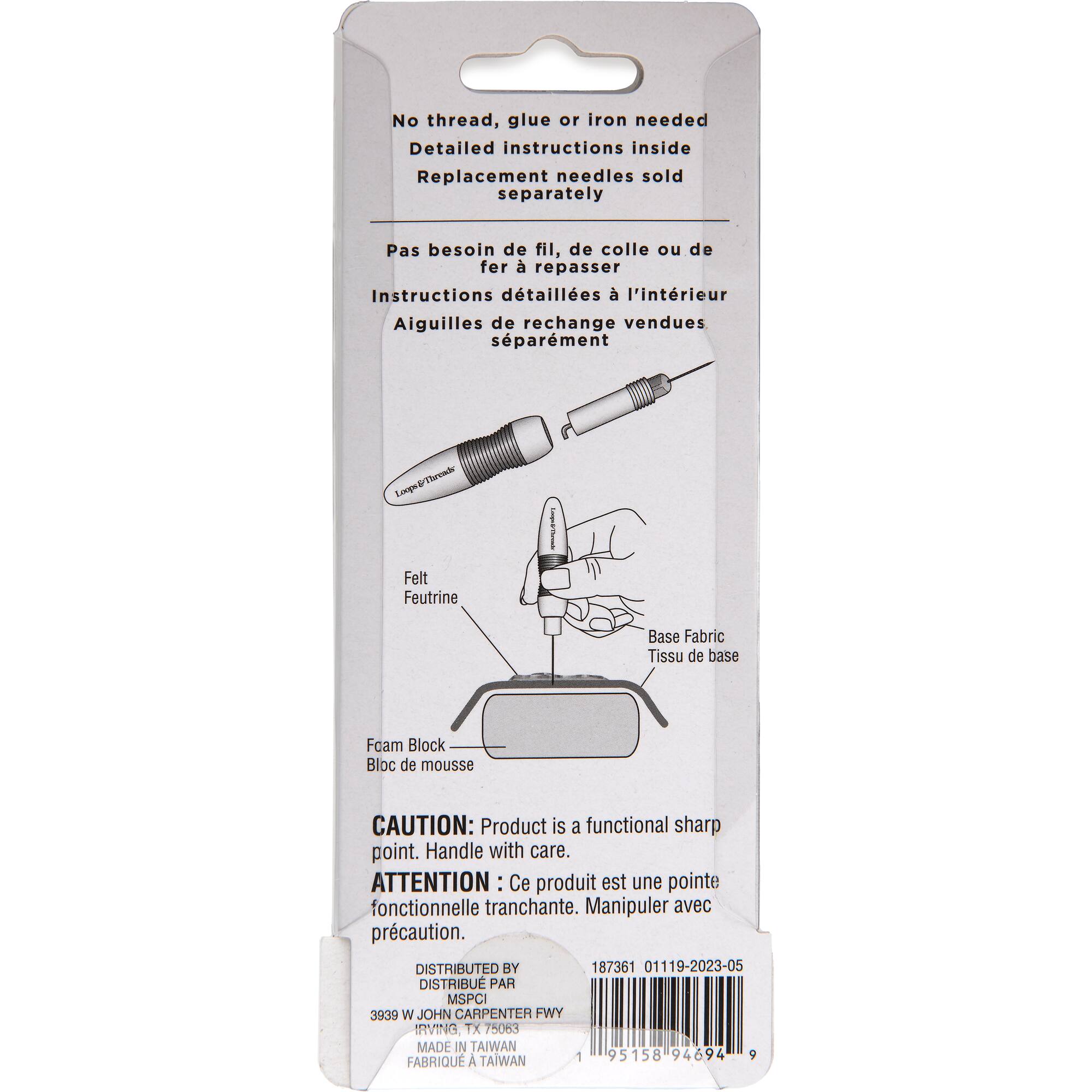 Single Needle Felting Tool by Loops & Threads®